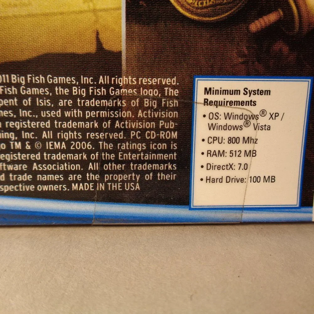 THE SERPENT OF ISIS The First 2 Chapters / 2 Game Pack New PC CD-ROM Video Game
